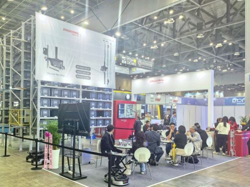 京东物流智狼出海 首次亮相韩国首尔物流仓储展览会korea mat